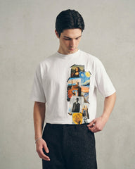 The Wordmark Tee — Blue Wash